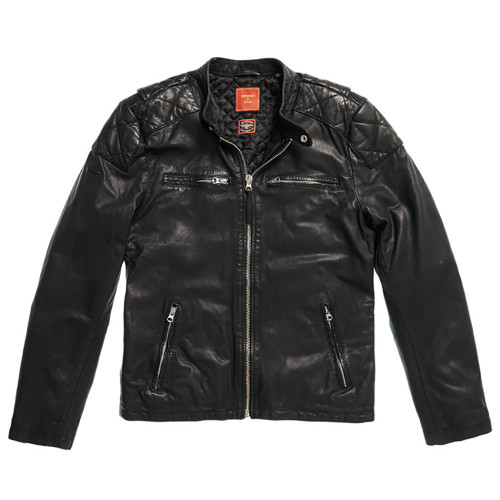 Superdry Ανδρικό δερμάτινο jacket
